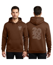 Leavers Personalised Custom Hoodie – Front Printed School Name & "Leavers 2026" Design | Back Customised with Bold Graffiti-Style "2026" Filled with Student Names – School Farewell Hoodie: